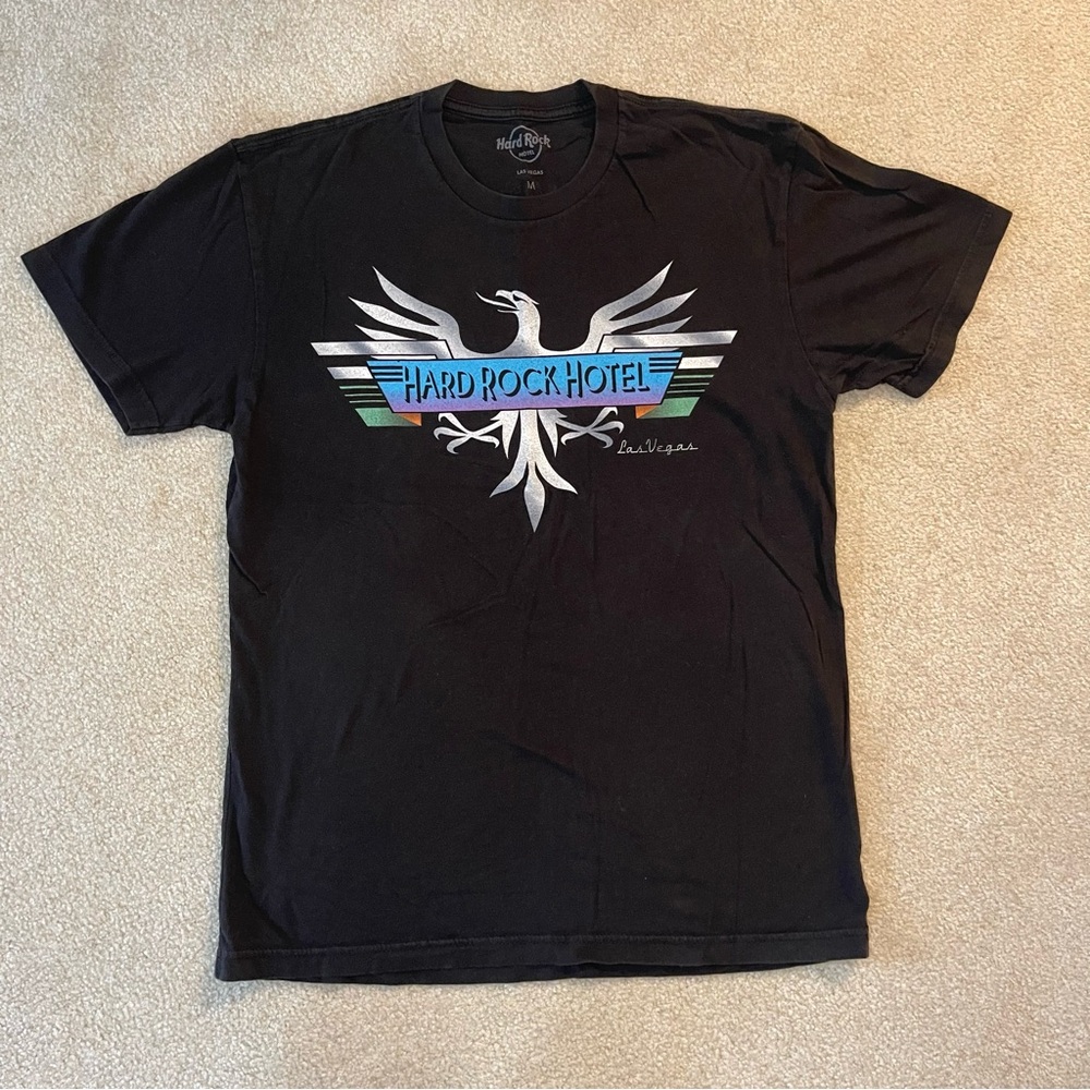 Hard Rock Hotel Las Vegas unisex short sleeve tee shirt size medium